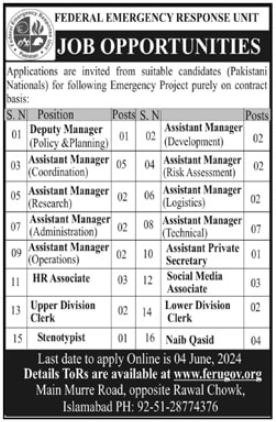 Federal Emergency Jobs 2024