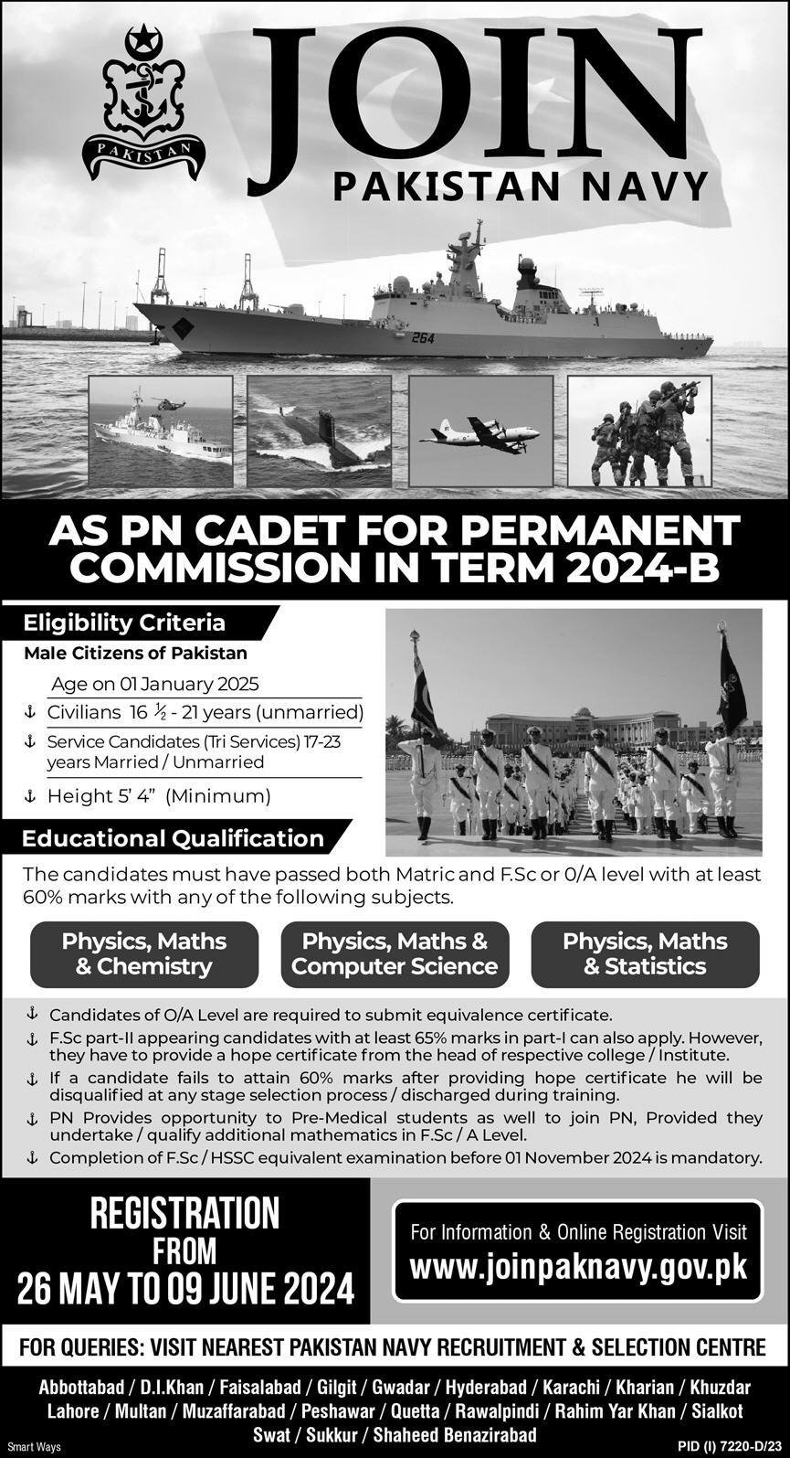 Pakistan Navy As PN Cadet
