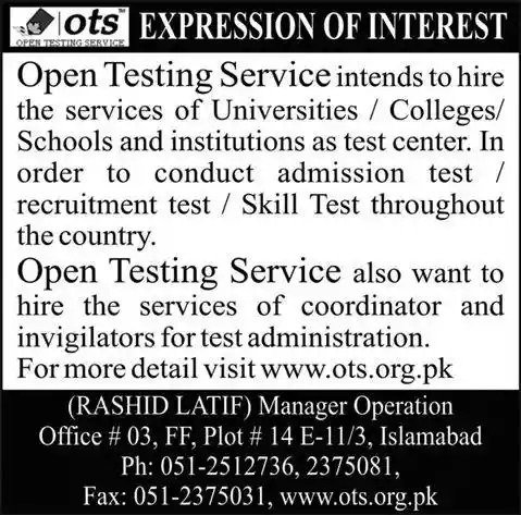 Invigilator Jobs