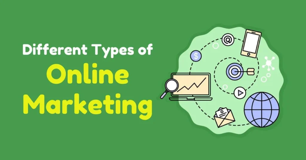What Are the Different Types of Online Marketing What Are the Different Types of Online Marketing