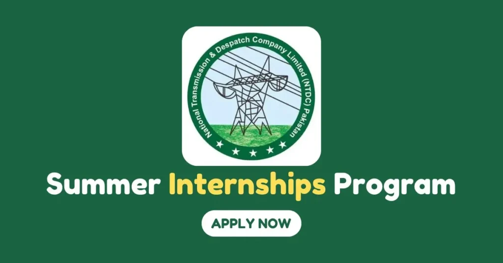 NTDC Summer Internships Program NTDC Summer Internships Program