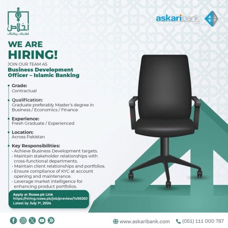 Askari Bank Jobs 2024