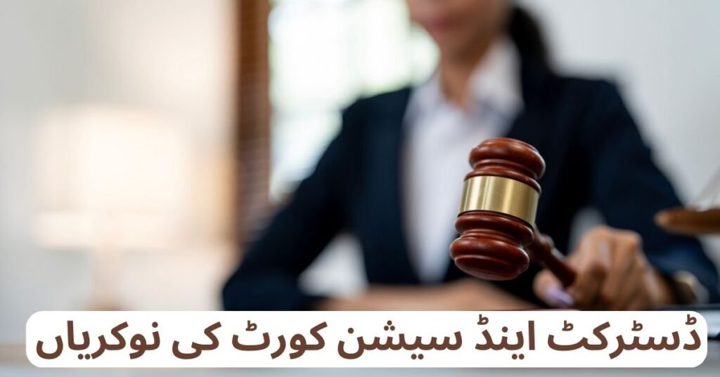 District & Session Court Jobs 2024 District & Session Court Jobs 2024
