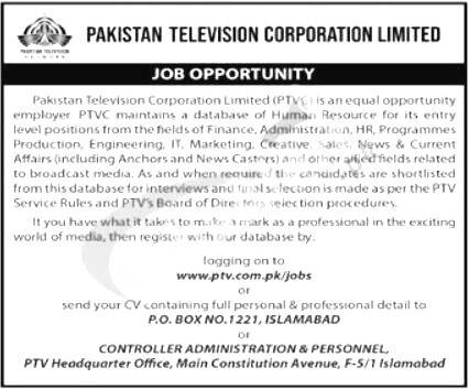 Television Corporation Limited Jobs 2024