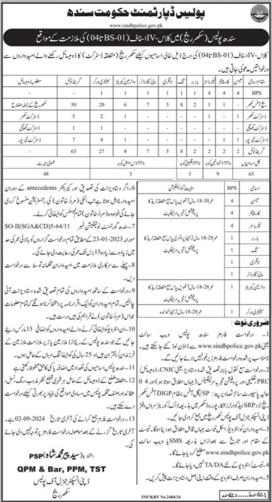 Police Department Jobs 2024
