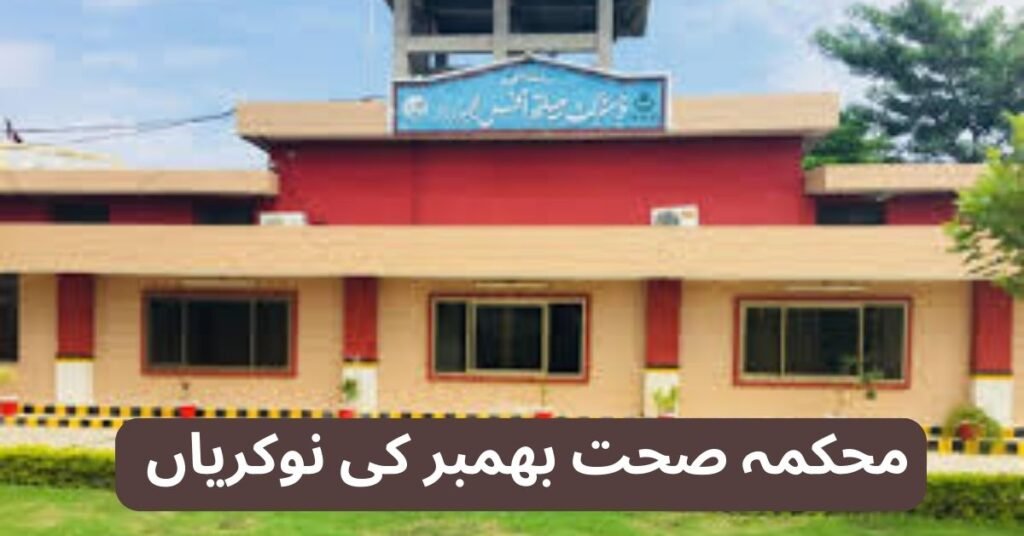 Health Department Bhimber Jobs 2024 Health Department Bhimber Jobs 2024