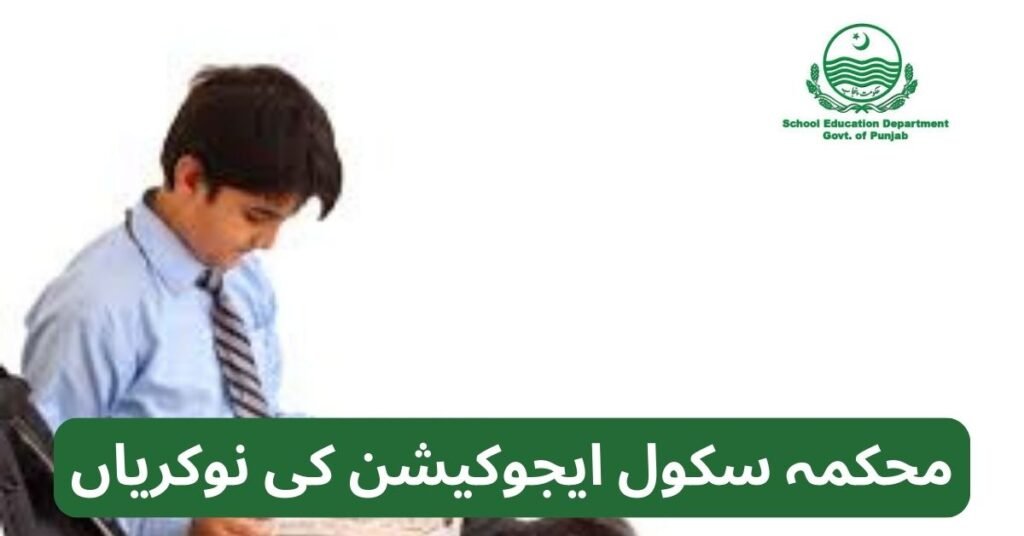 School Education Department Jobs 2024 School Education Department Jobs 2024
