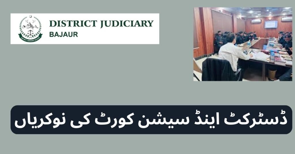 District & Session Court Jobs 2024 District & Session Court Jobs 2024