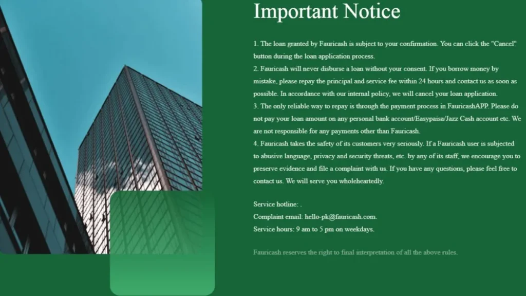 Important Notice