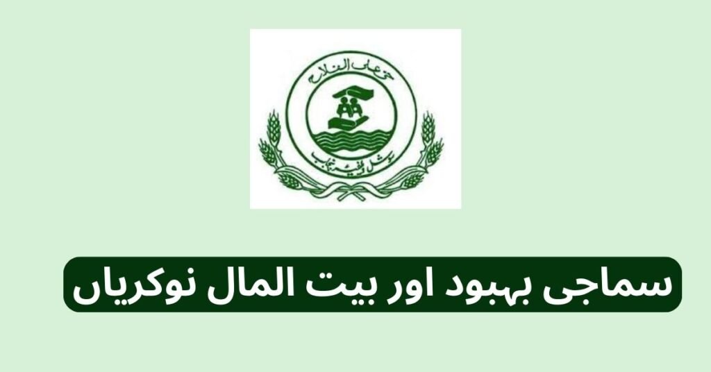 Social Welfare & Bait Ul Maal Jobs 2024 Social Welfare & Bait Ul Maal Jobs 2024