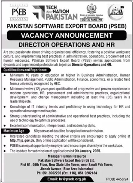 Software Export Board Jobs 2025
