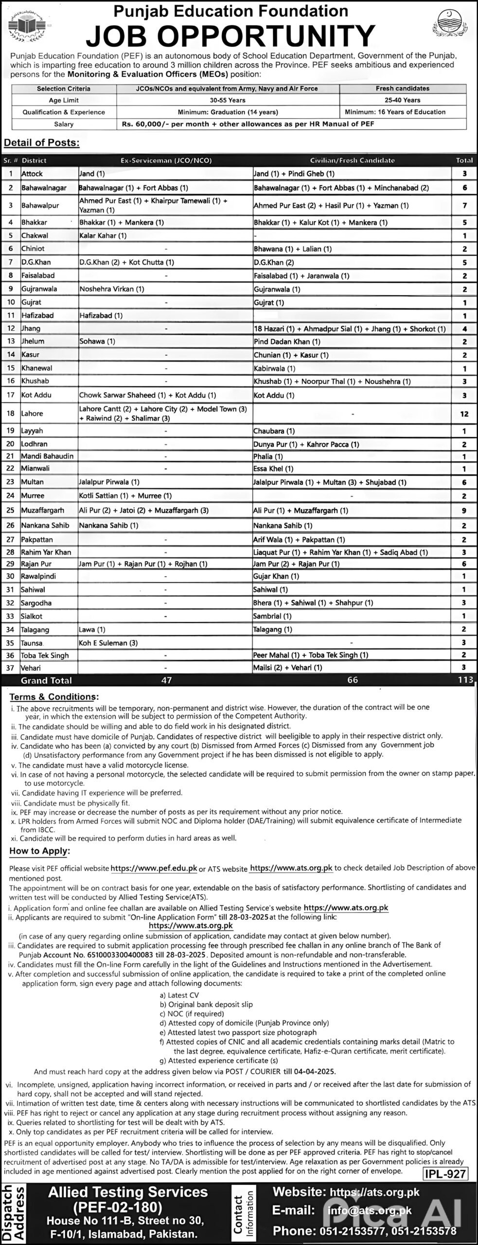 Education Foundation Jobs 2025